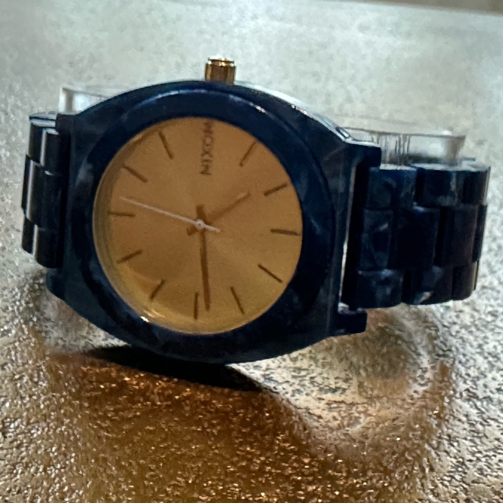 Nixon The Time Teller Acetate Blue